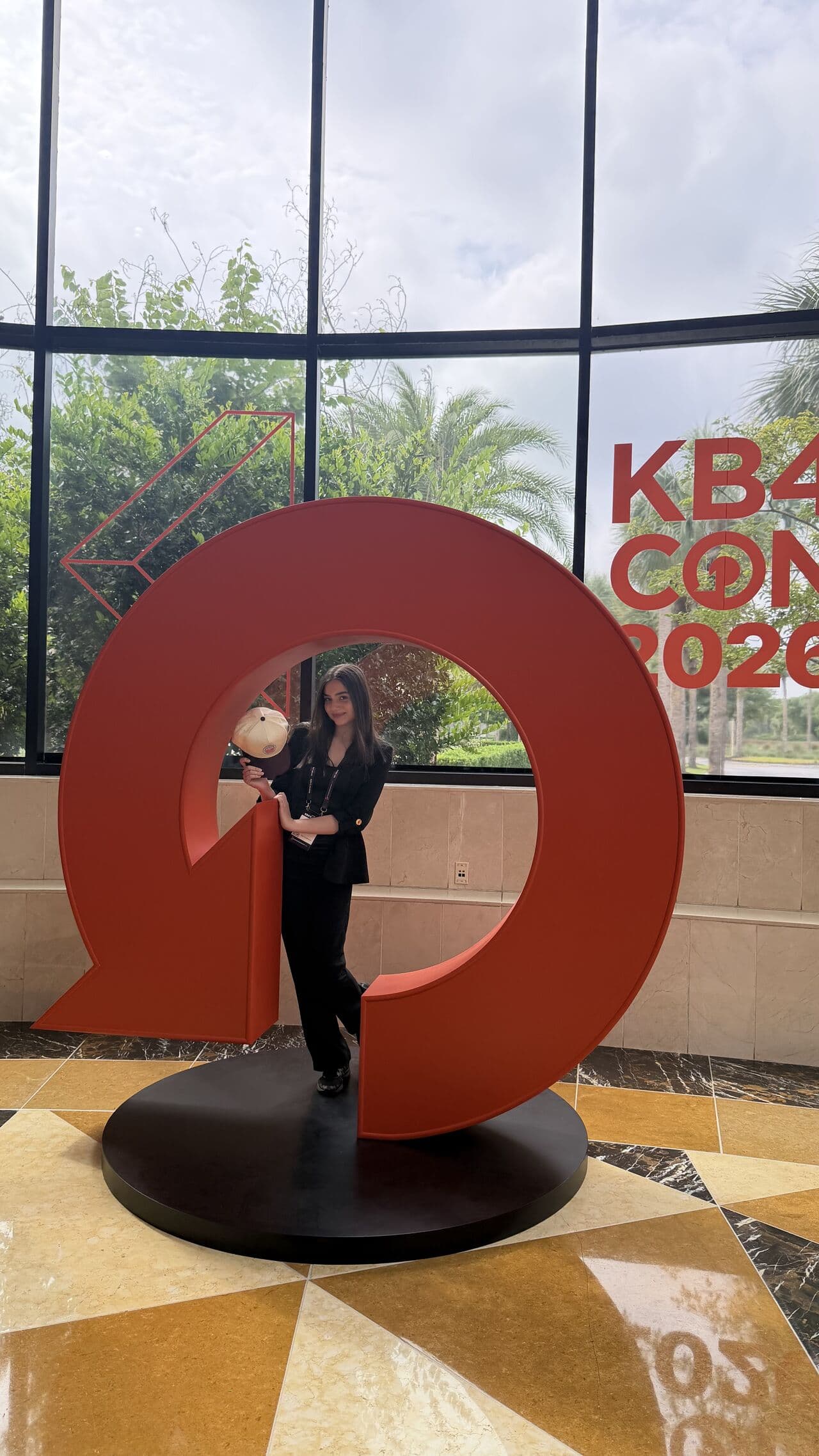 Deema visiting KnowBe4